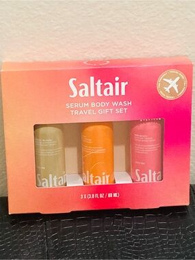 NWT SALTAIR Serum Body Wash Travel Gift Set